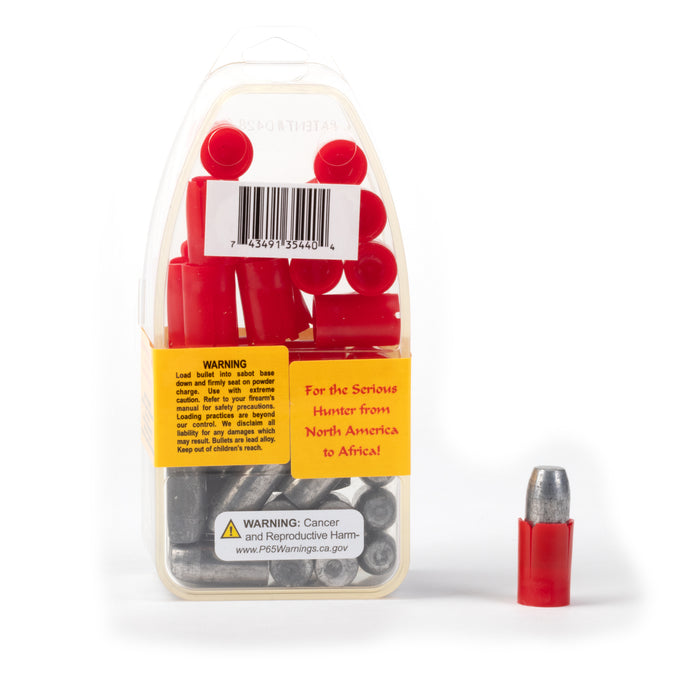 Hard Cast Bullets & Sabots - 54 Caliber - 400 Grain .451 Caliber Bullet (20 Pack)