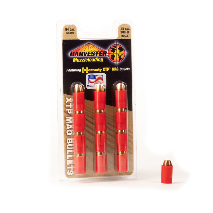 Hornady XTP MAG Bullets - 54 Caliber Sabots - 300 Grain .452 Caliber Bullets (12 Pack)