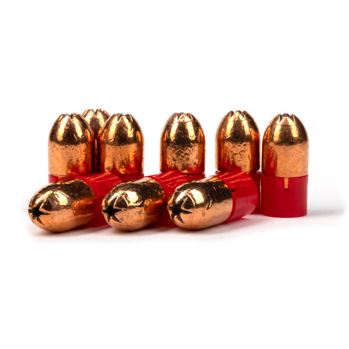 Saber Tooth Belted Muzzleloader Bullets - 50 Caliber Belted Bullet 350 Grain (12 Pack)